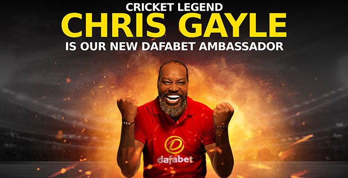 Đai sứ thương hiệu Dafabet Chris Gayle