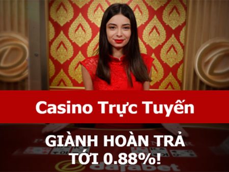 Casino trực tuyến nhận hoàn trả 0.88% tại nhà cái Dafabet