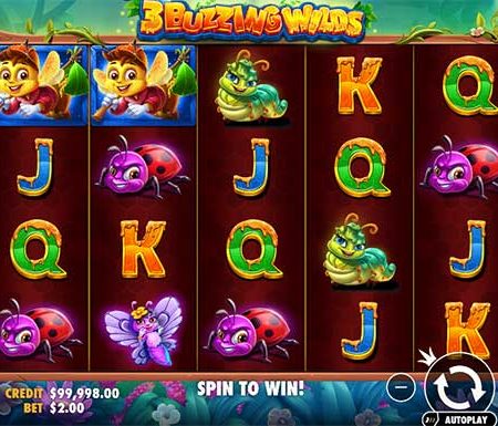 Hướng dẫn cách chơi slot 3 Buzzing Wilds tại Dafabet